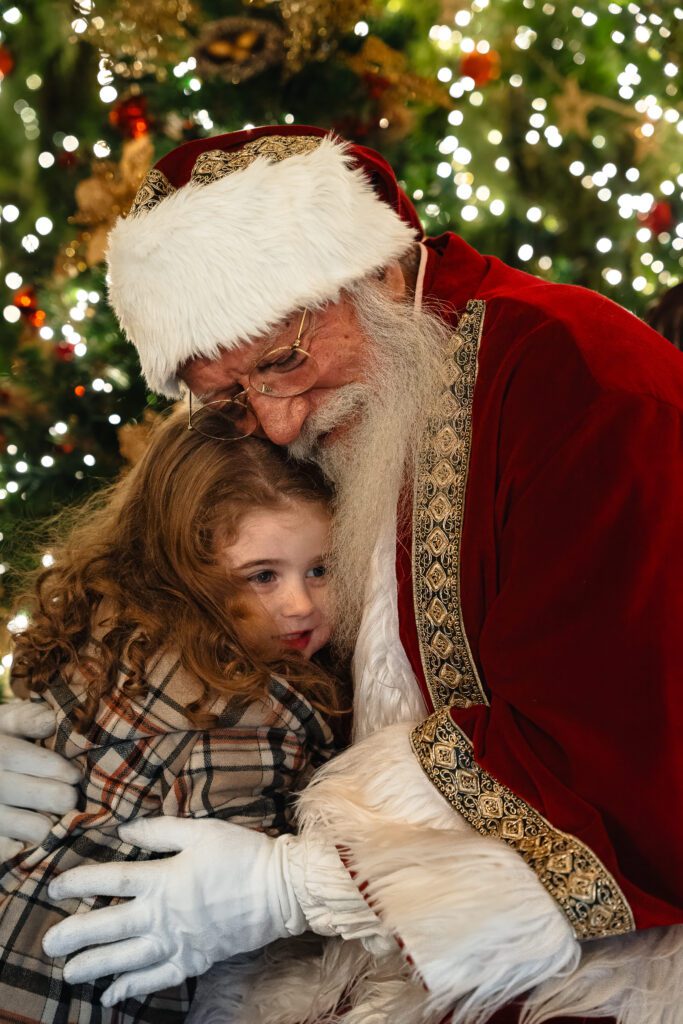 Santa Claus at Holly Hill Farm in Campbell River by Latitude 49 Photography