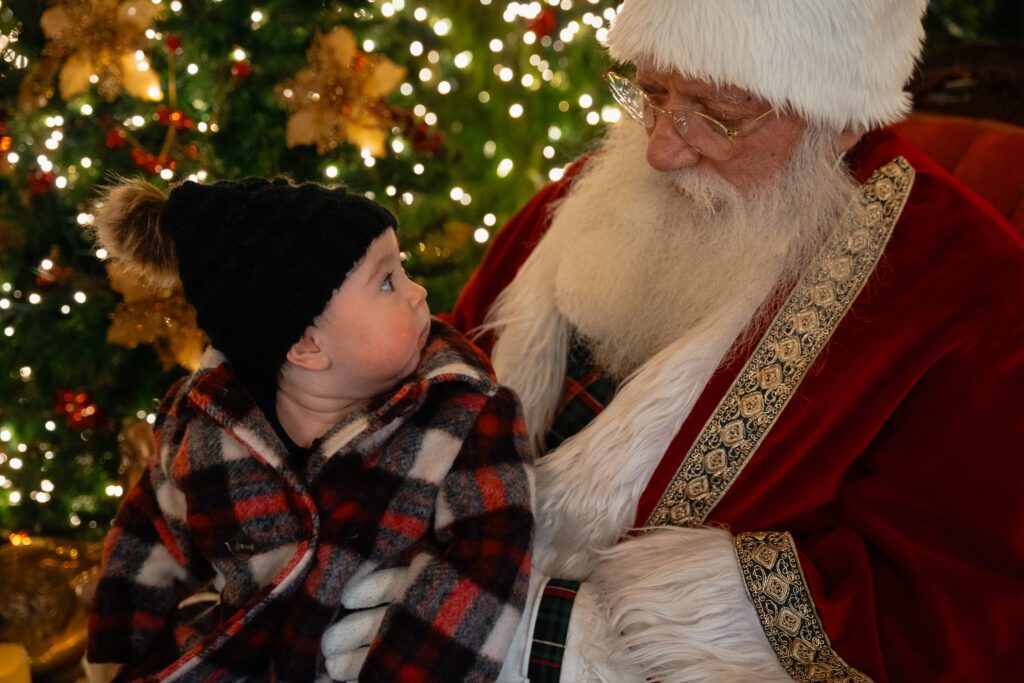 Santa Claus at Holly Hill Farm in Campbell River by Latitude 49 Photography