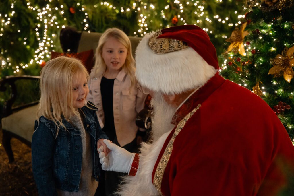Santa Claus at Holly Hill Farm in Campbell River by Latitude 49 Photography