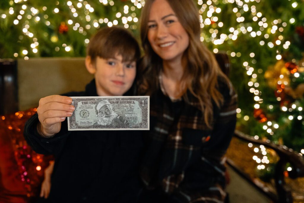 Santa Claus at Holly Hill Farm in Campbell River by Latitude 49 Photography