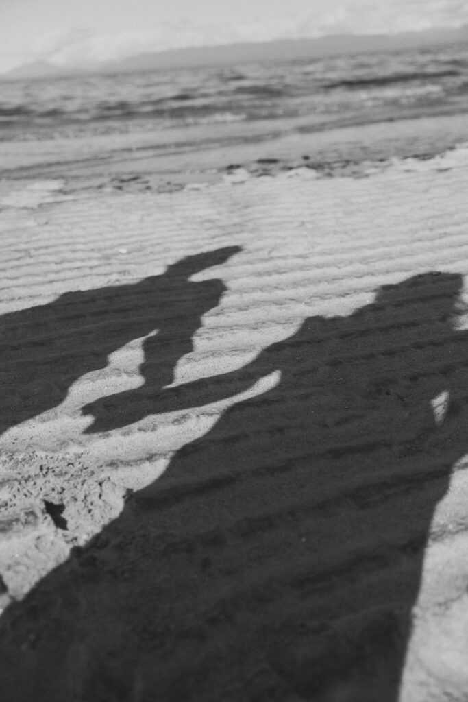Family and Engagement session at the beach in Kye bay in preparation for their destination wedding in Mexico by Latitude 49 Photography