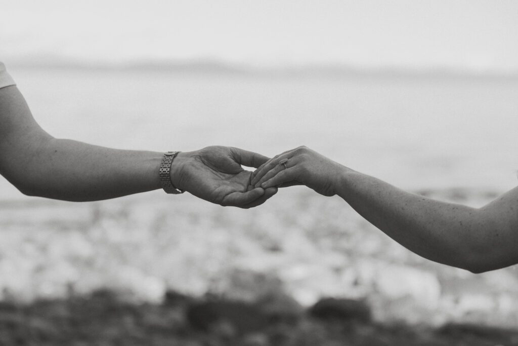 Family and Engagement session at the beach in Kye bay in preparation for their destination wedding in Mexico by Latitude 49 Photography