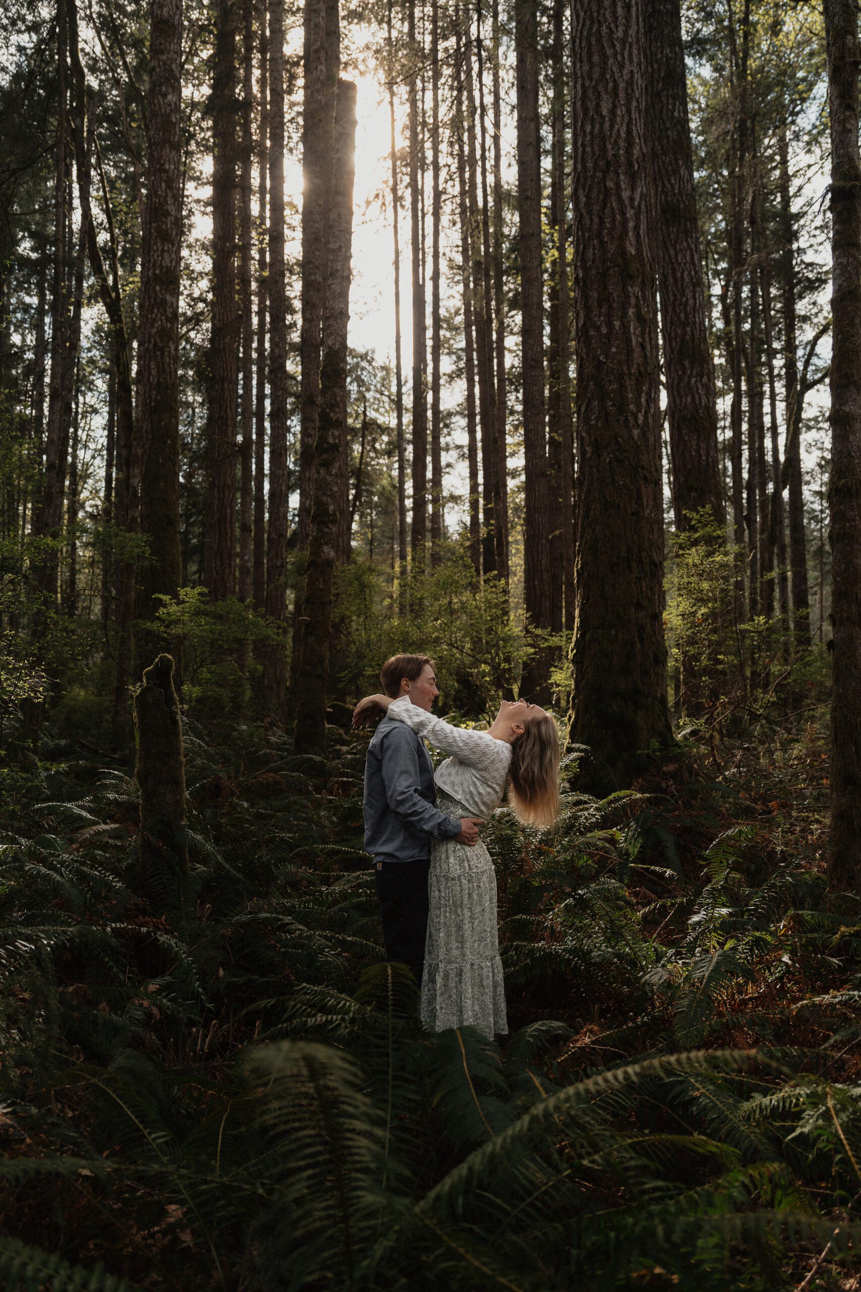 Engagement session at Seal Bay in the Comox Valley by Latitude 49 photography