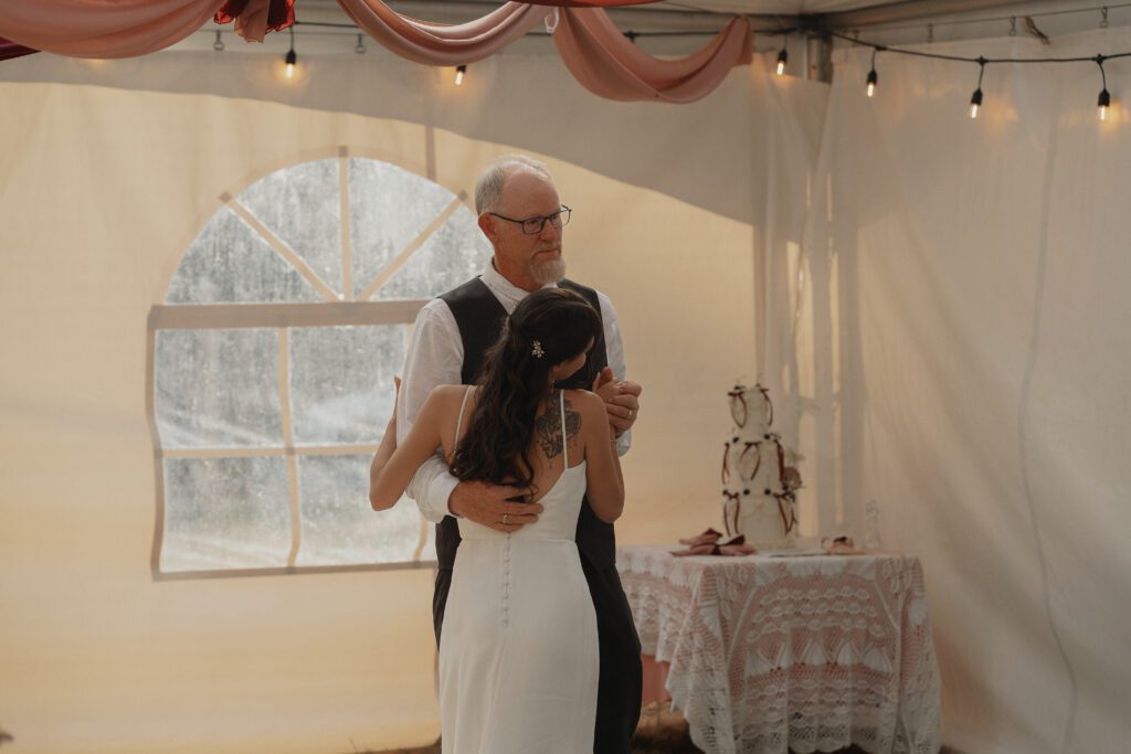First dance portraits Caleb Pike Heritage Park in Victoria by Latitude 49 Photography